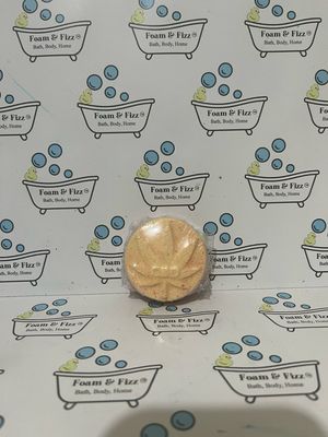 Mini Rhubarb &amp; Custard Relaxing Bath Bomb