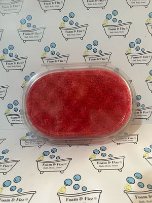 Strawberry Soap Infused Sponge