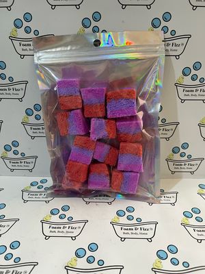 Black Plum  &amp; Rhubarb Bath Rocks