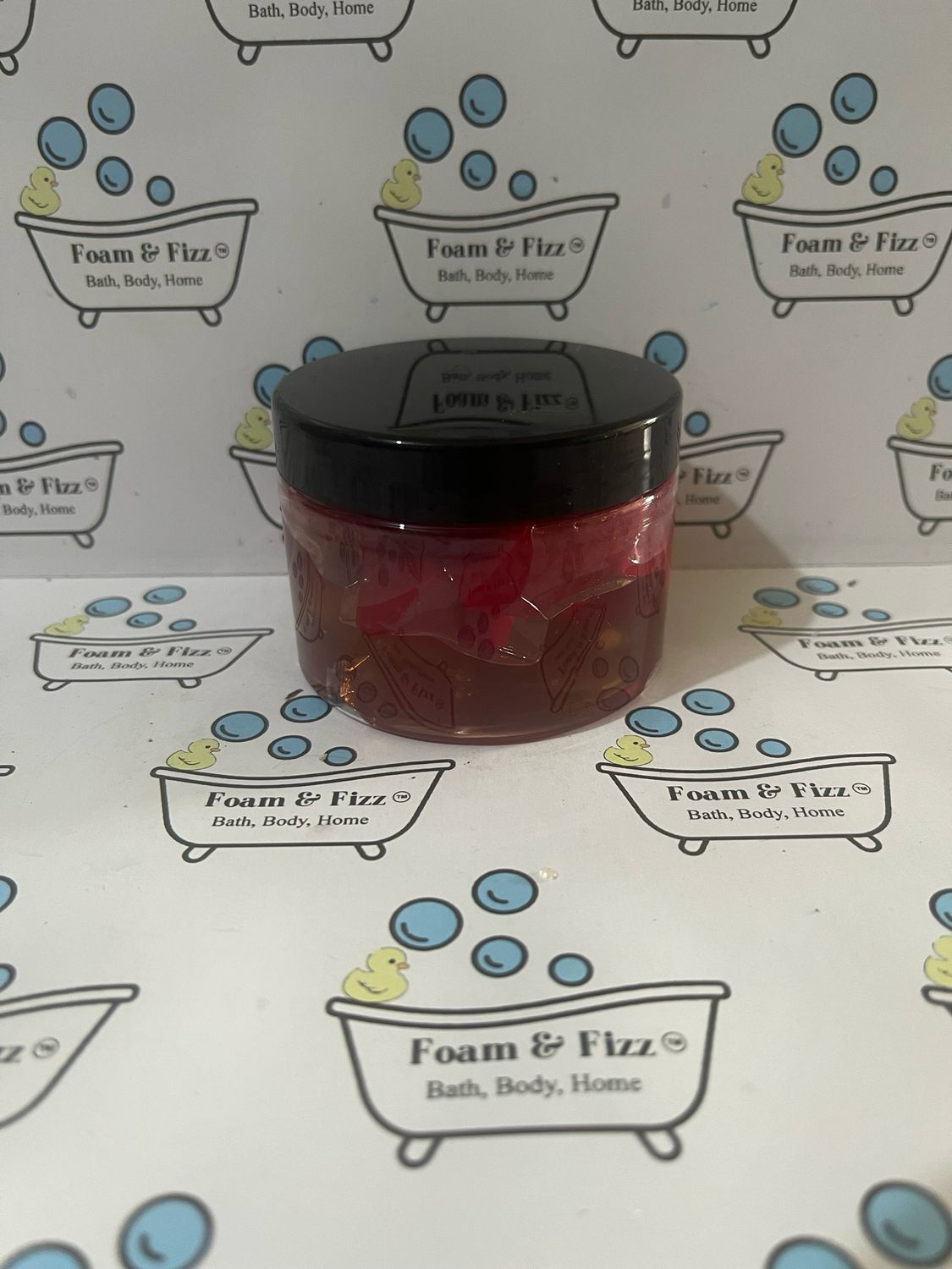 Raspberry &amp; Vanilla Jelly Soap