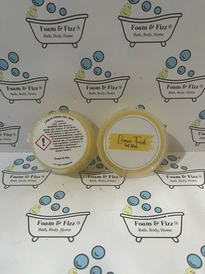 Lemon Fresh Gel Wax Melt 2oz with front label