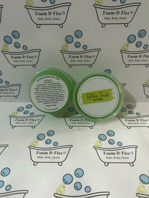 Kitchen Plus Gel Wax Melt 2oz with front label