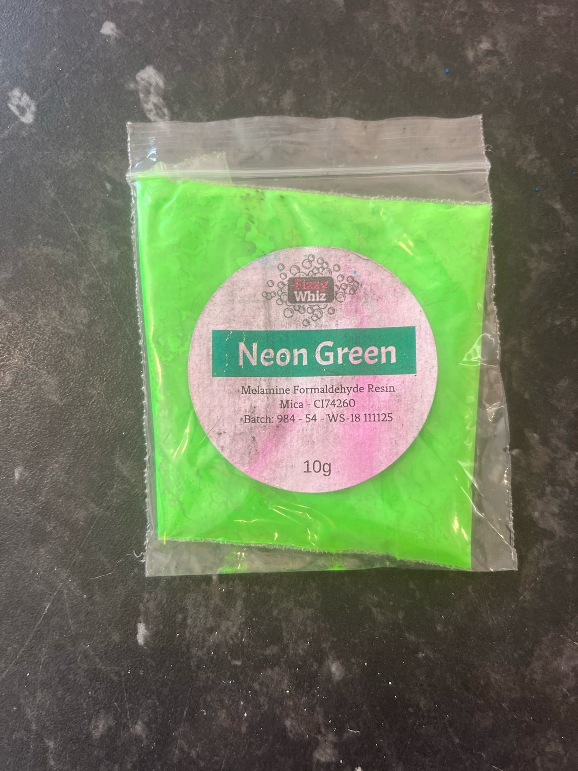 Neon Green Mica
