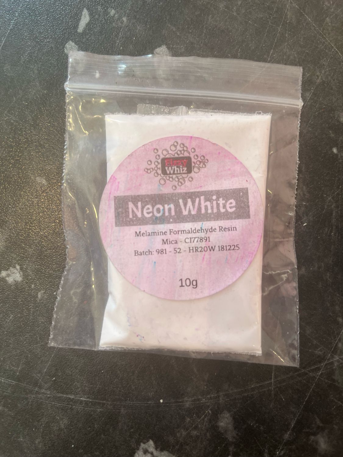 Neon White mica Neon White mica