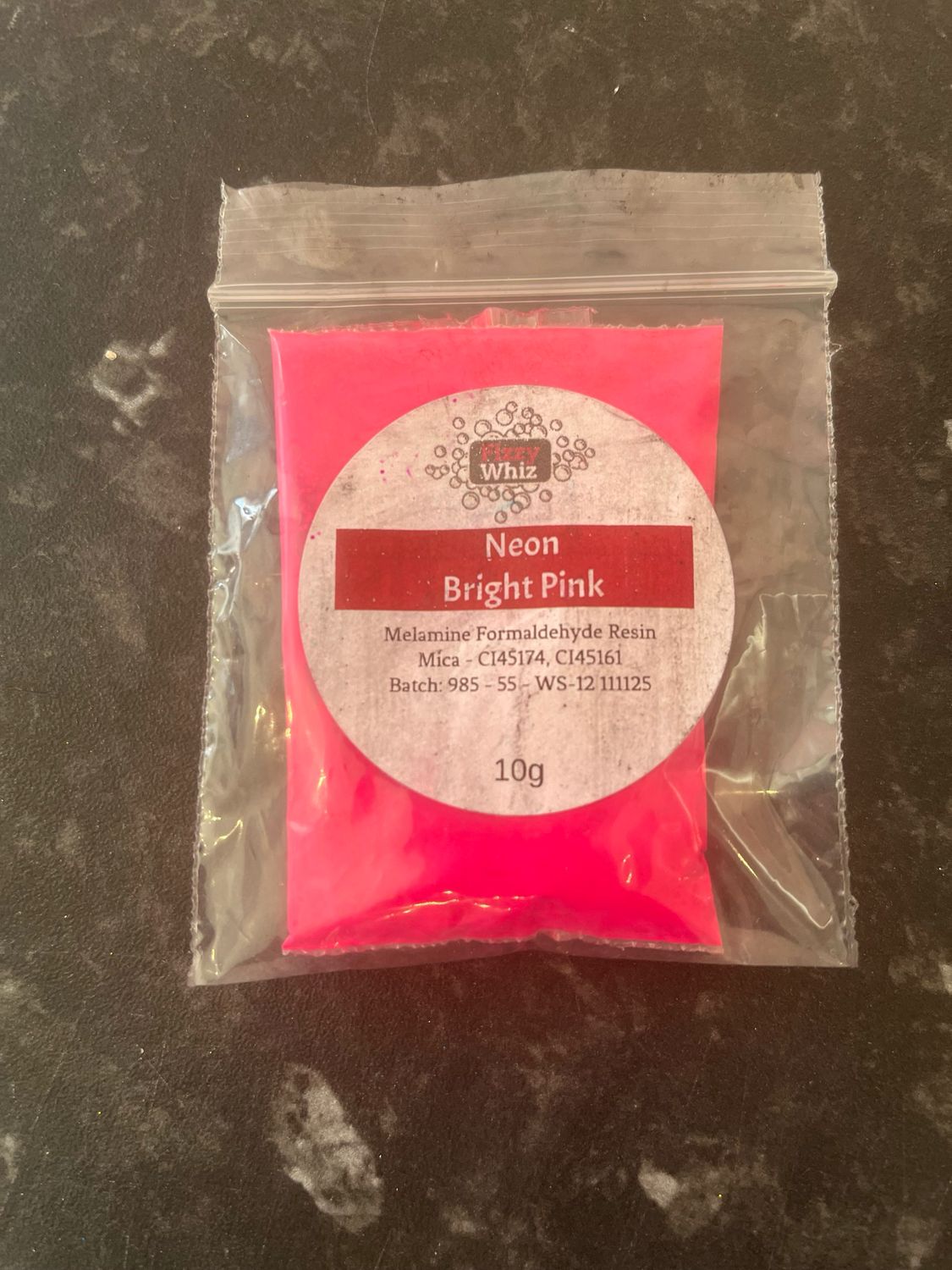 Neon Bright pink mould