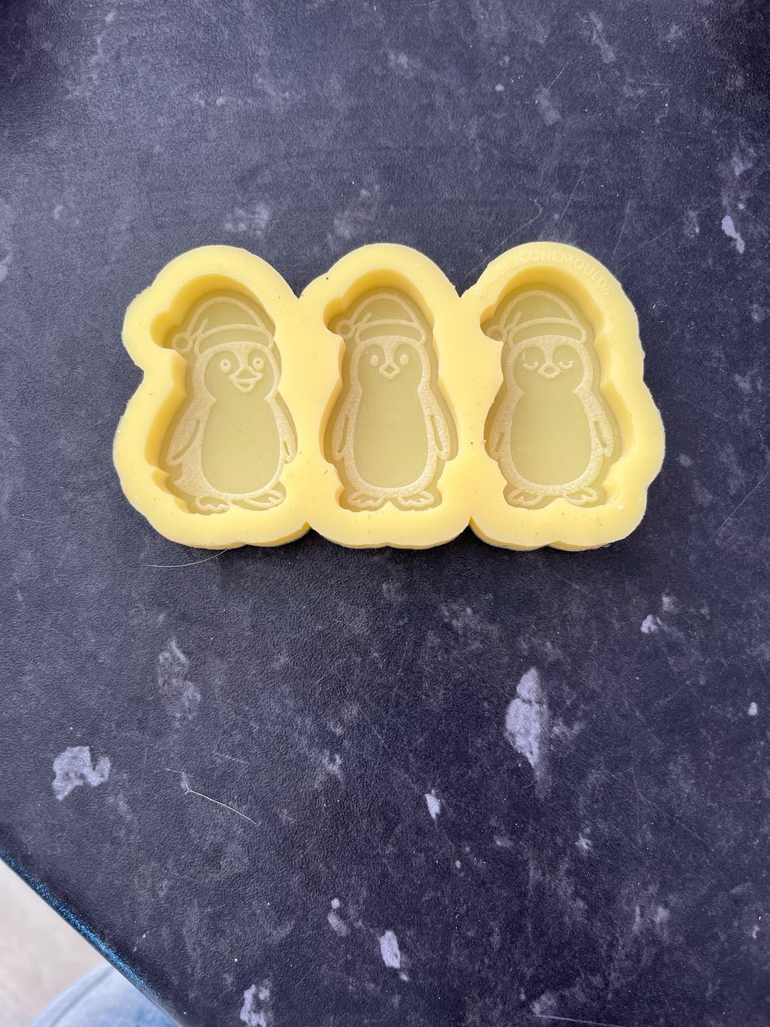 Penguin trio mould Penguin trio mould