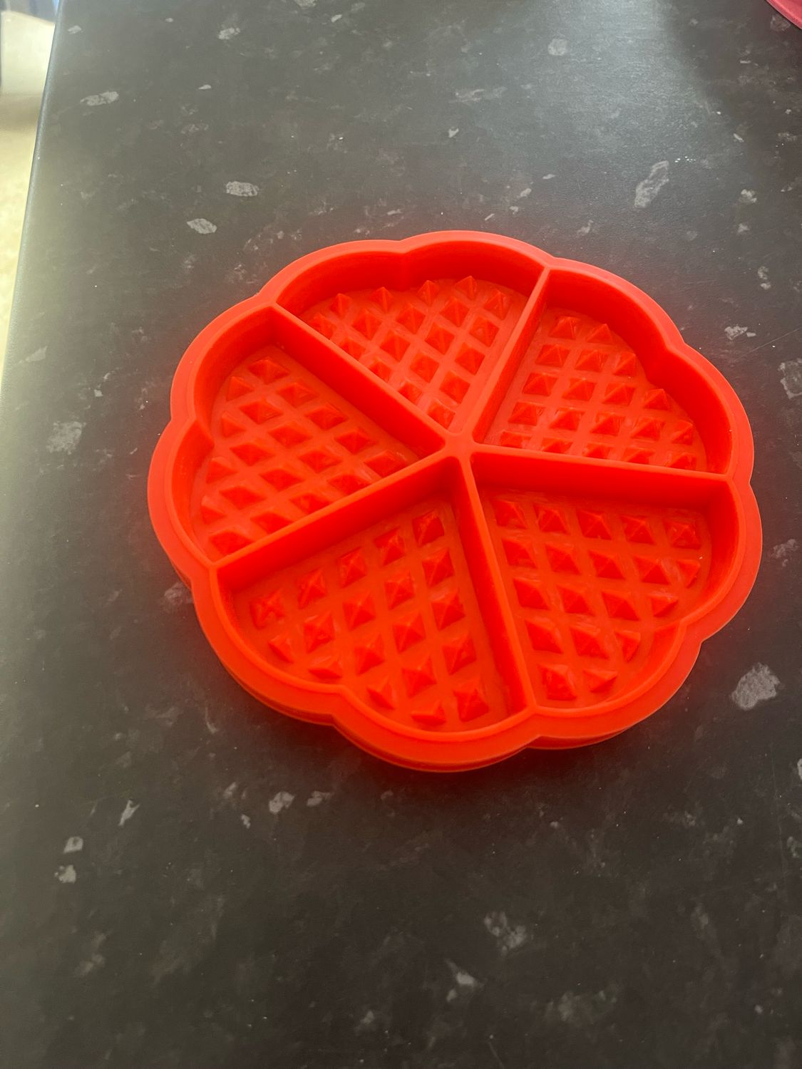 Waffle triangle mould Waffle triangle mould