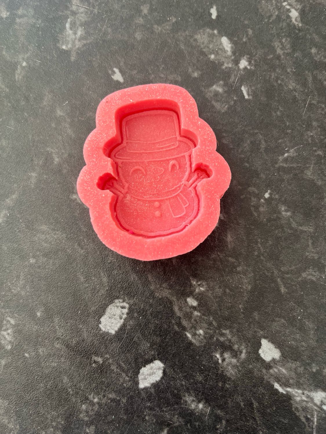 Snowman mini mould