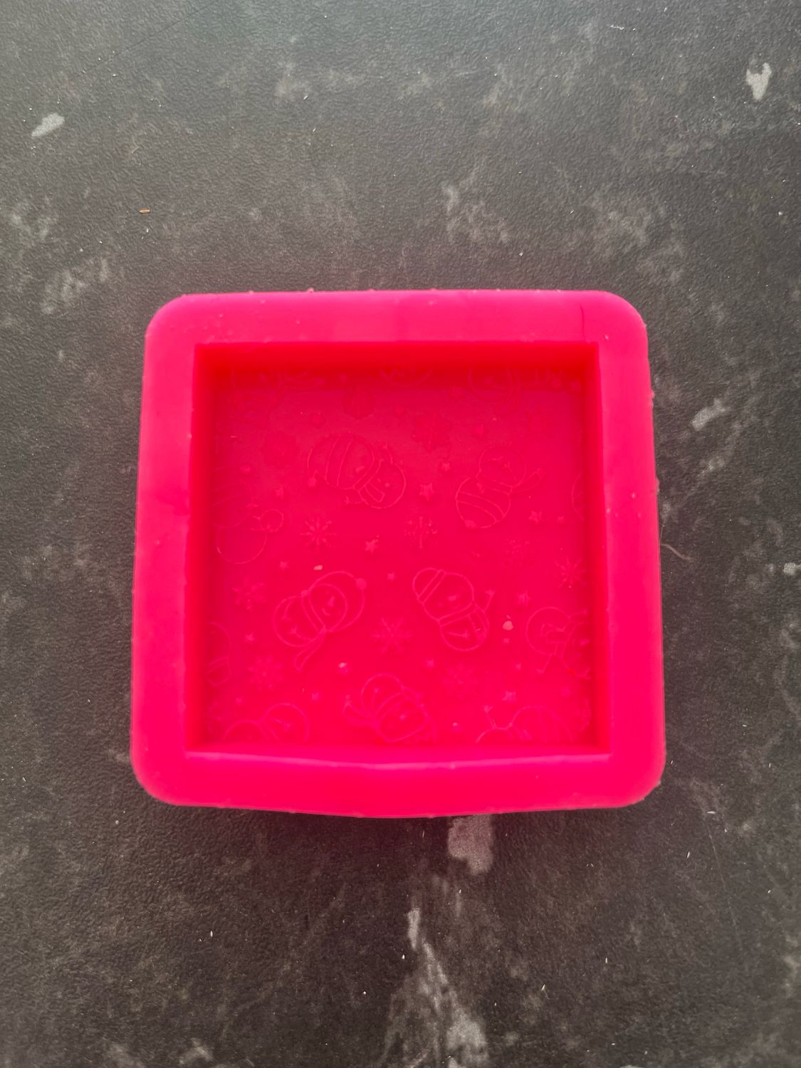 Snowman square mould Snowman square mould