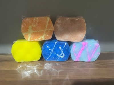 Mini Soap Infused Sponge Bundle