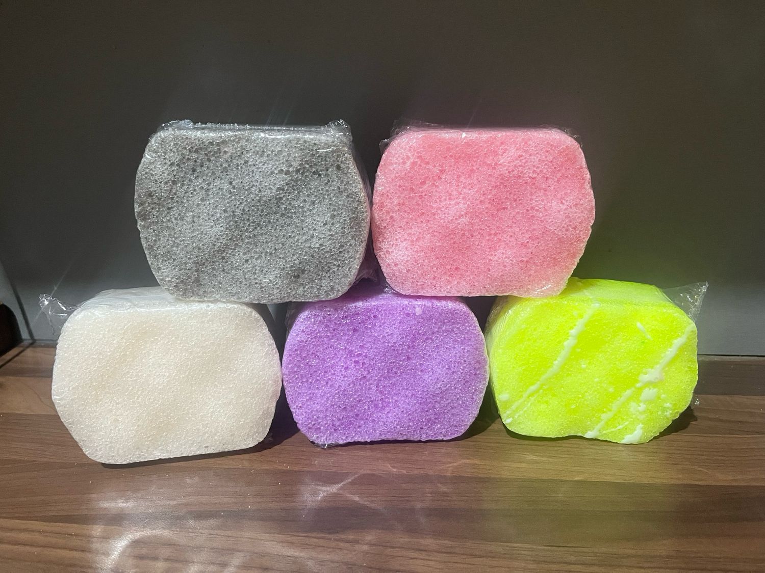 Mini Soap Infused Sponge Female Scents