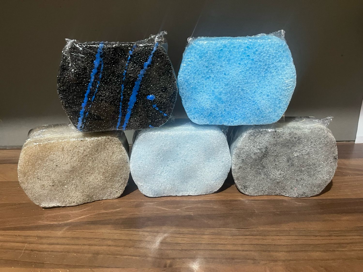 Mini Soap Infused Sponge Male Scent