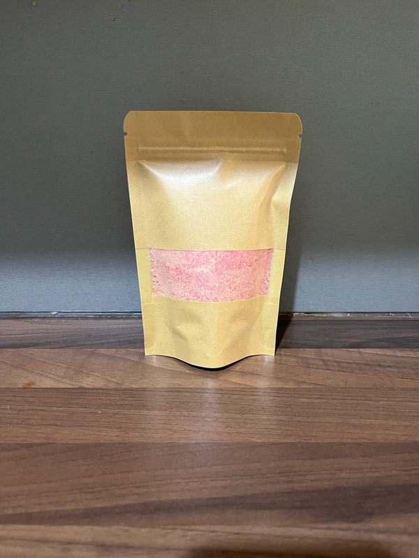 Relaxing Bath Dust Rhubarb &amp; Custard