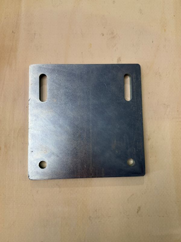 150 x 150 x 6mm Zinc Plated