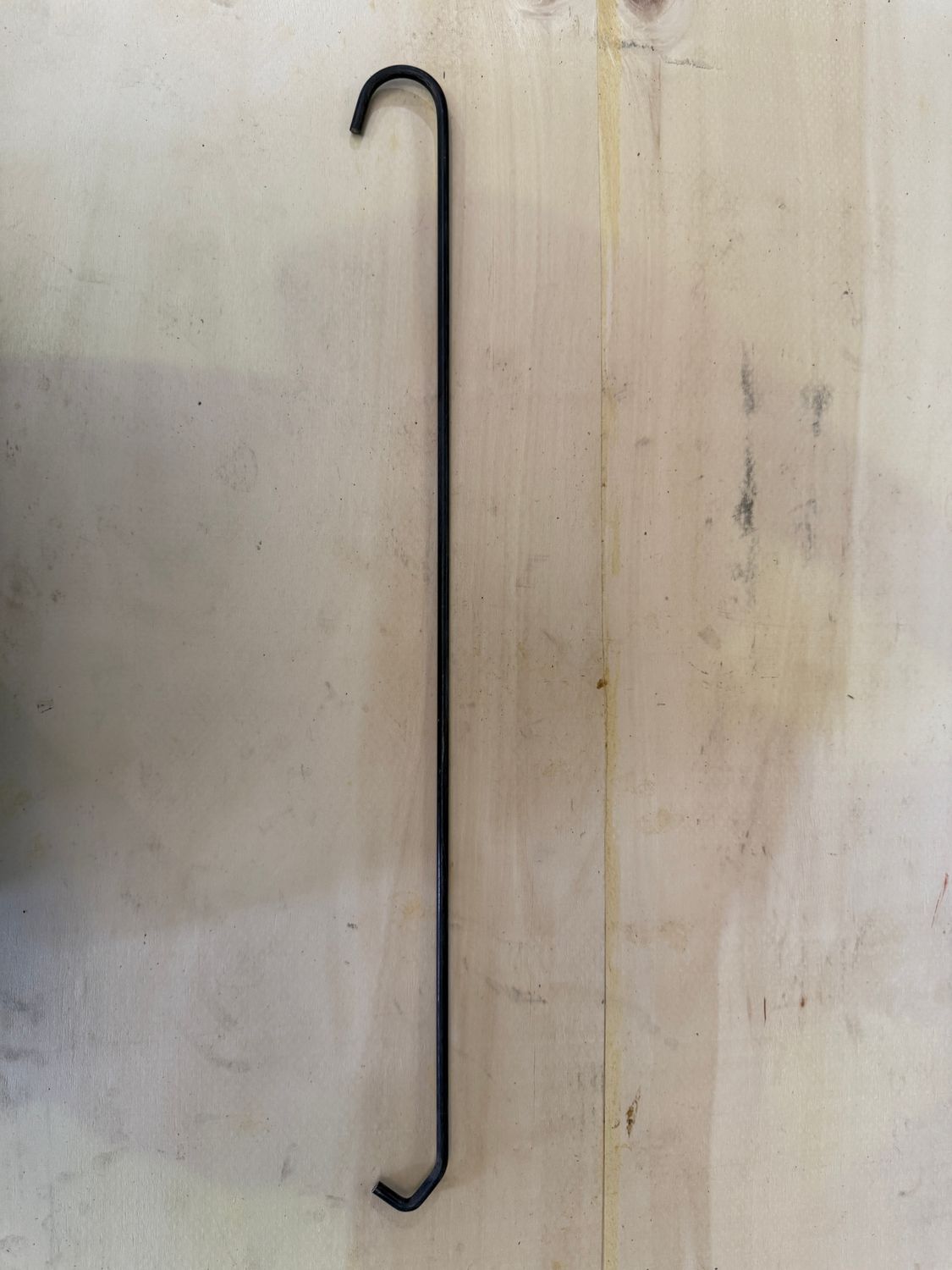 Round Curve end + V end 6.3 x 600mm