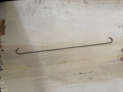 Round Curve end + V end 3mm x 600mm
