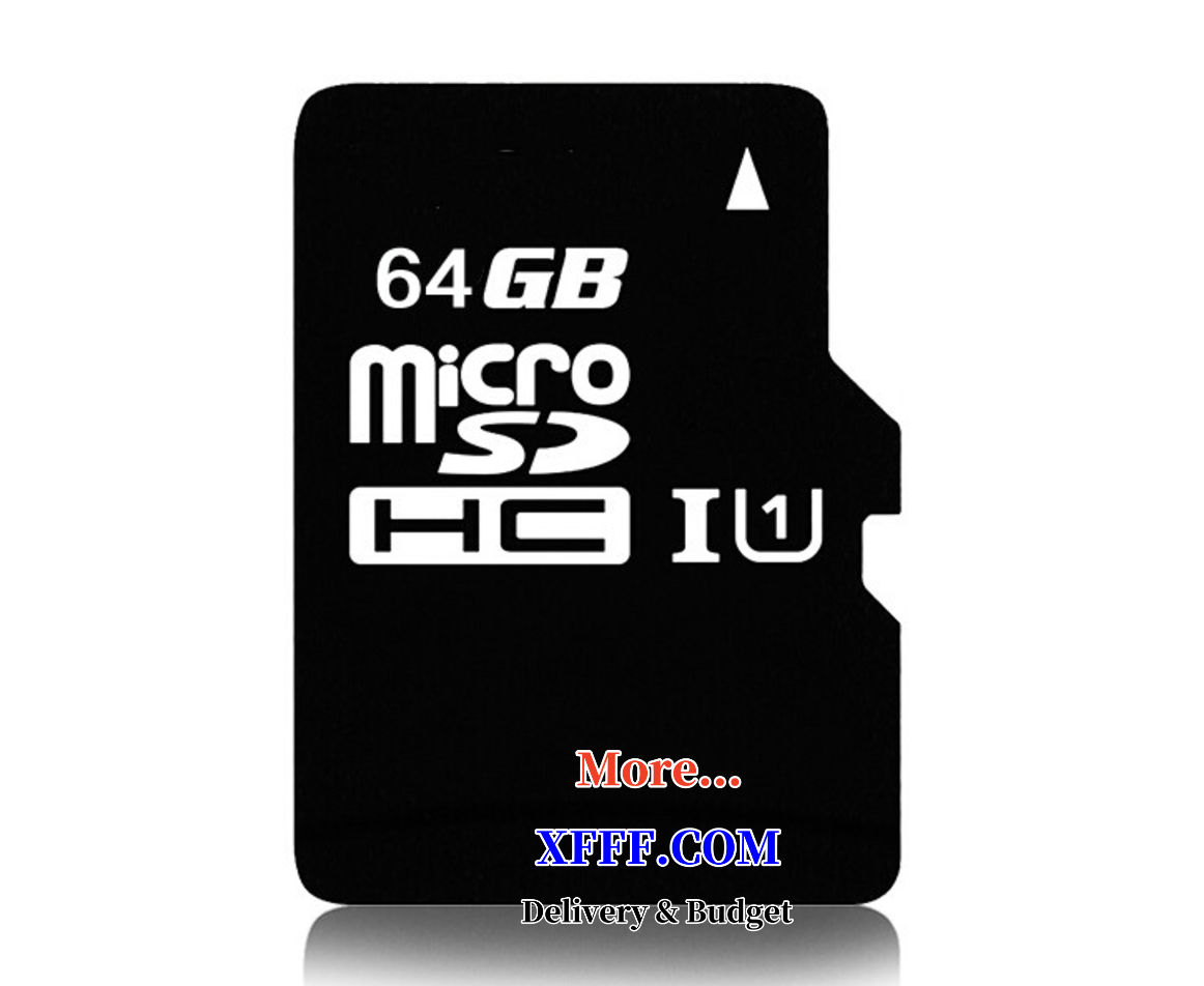 64GB TF Memory Card for Dash Cam and Surveillance Recorder