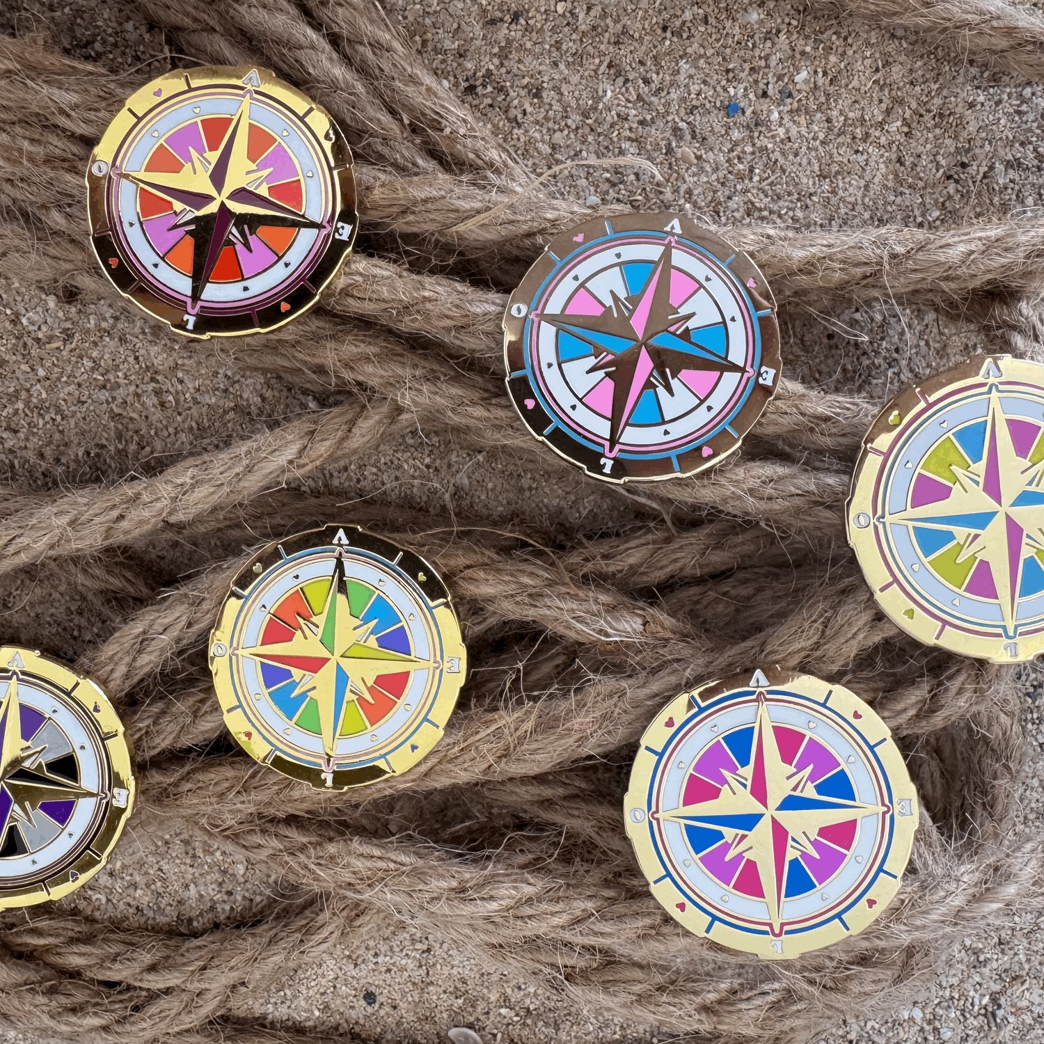Queer North - Enamel Pins