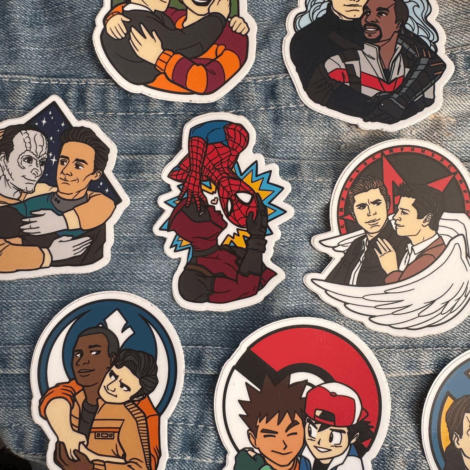 Slash Ships of the Multiverse - Stickers