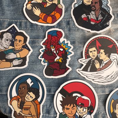 Slash Ships of the Multiverse - Stickers