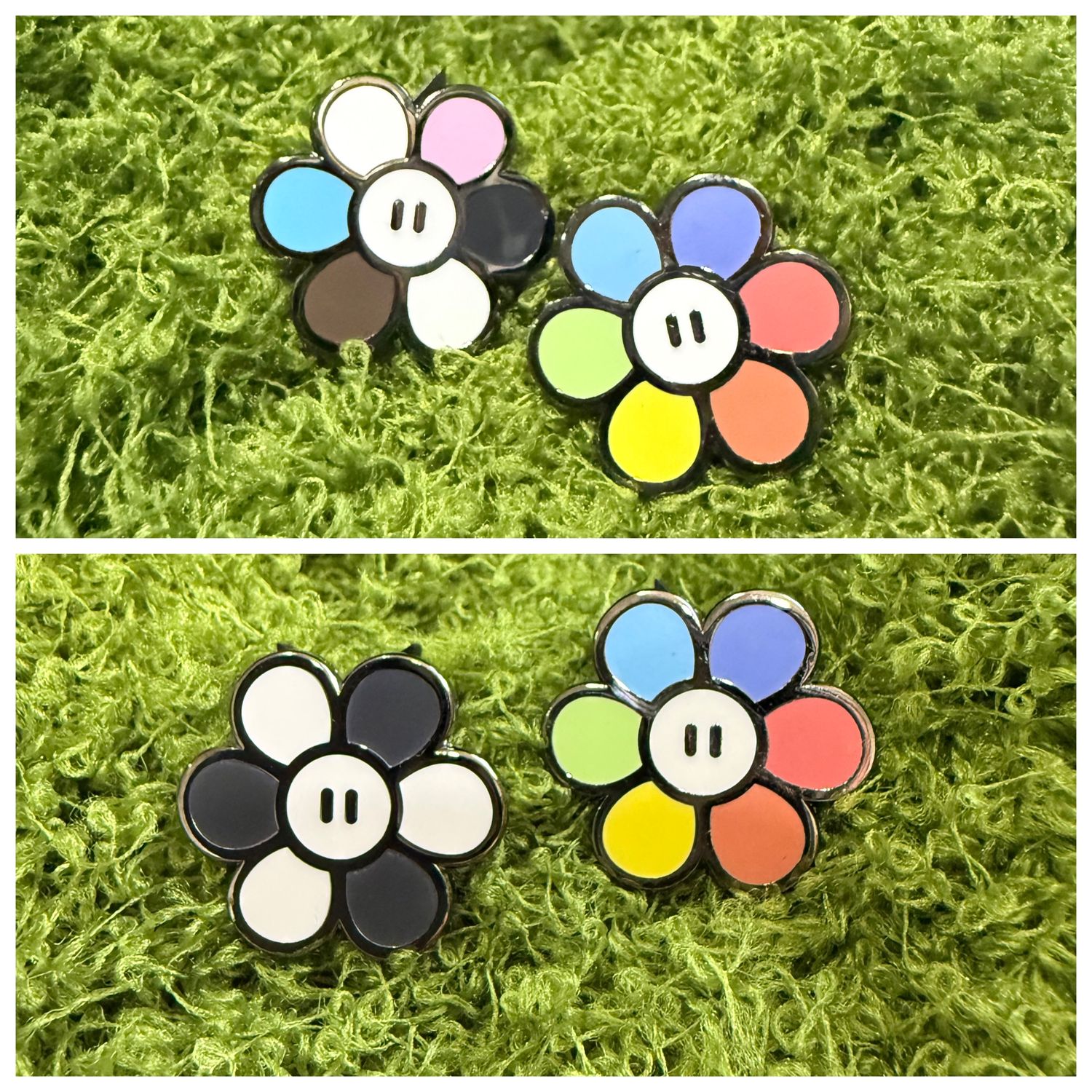 Pride Flower Power Up - Ally &amp; Progress Sets