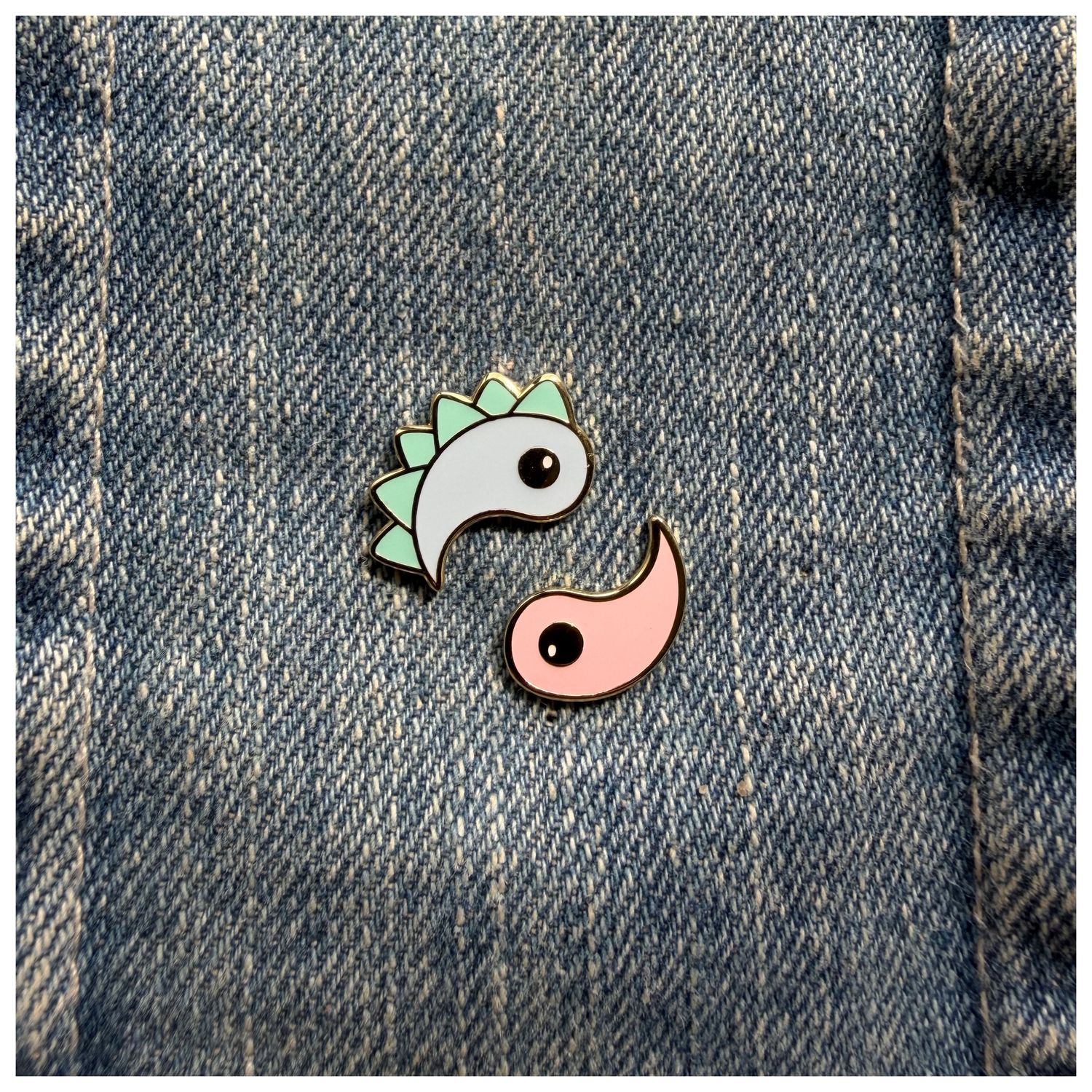 Yin &amp; Yang Hatchling Pins