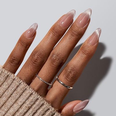 Press On Nails - Fall Cat Eye - Almond