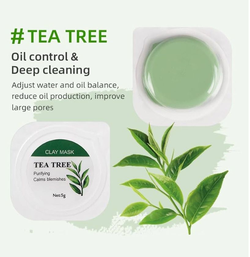 Organic Clay Masks Pods