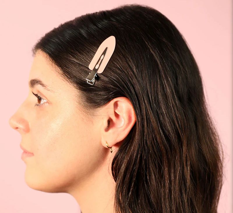 4 PCS No Crease Hair Clips-No Bend Hair Clips