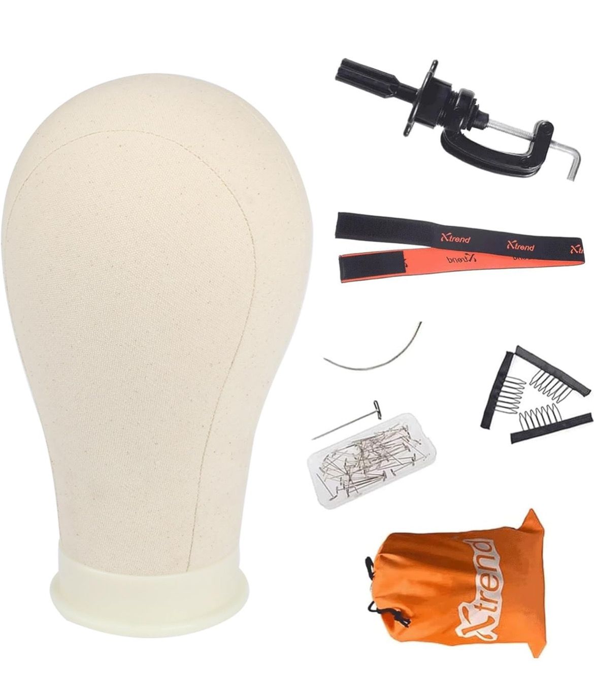 Canvas Wig Head