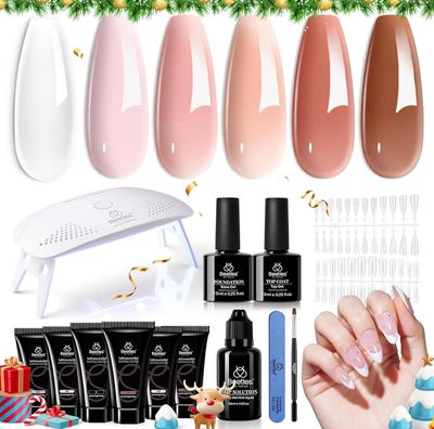 Poly Gel Nail Kit