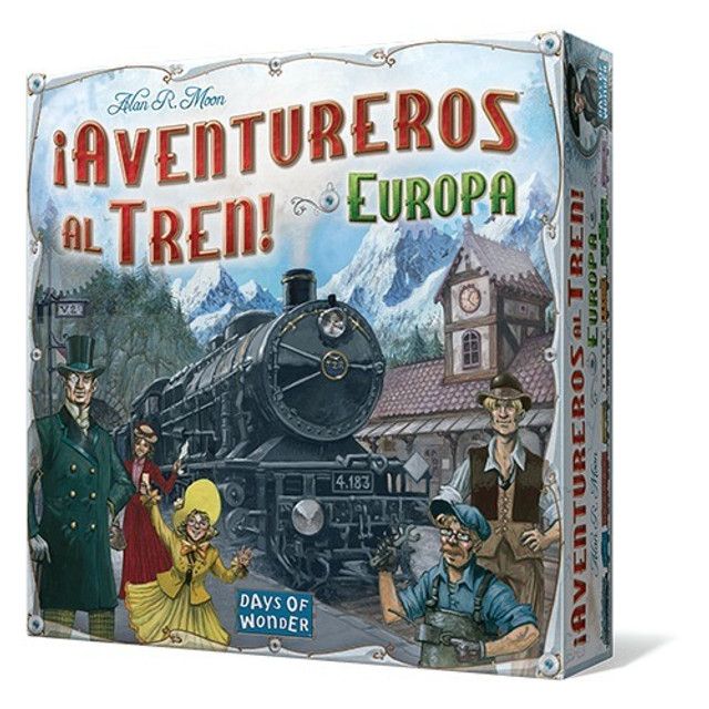 ¡Aventureros al tren! Europa! - Juego de mesa Costa Rica - Carelimon Games