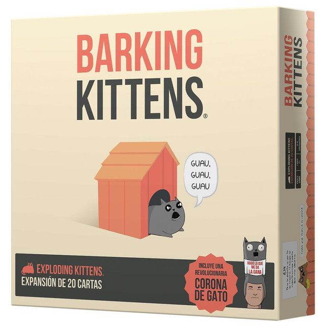 Exploding Kittens - Expansión Barking Kittens