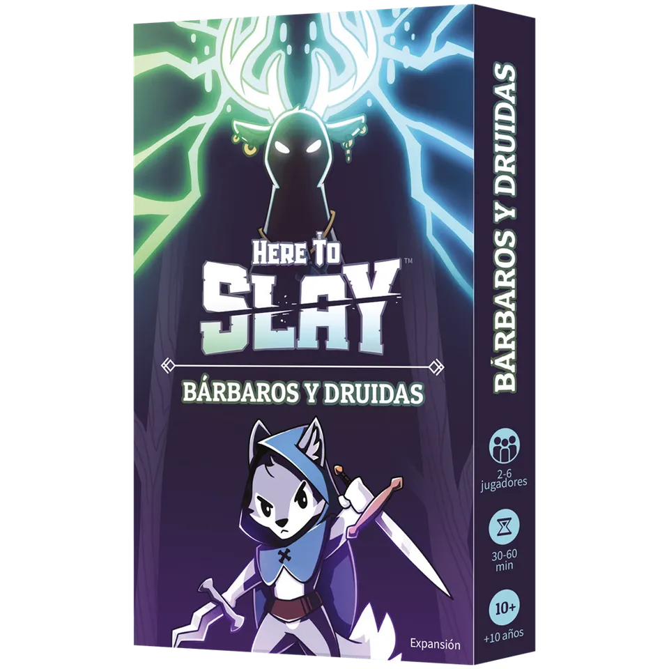 Here To Slay - Expansión Bárbaros y Druidas