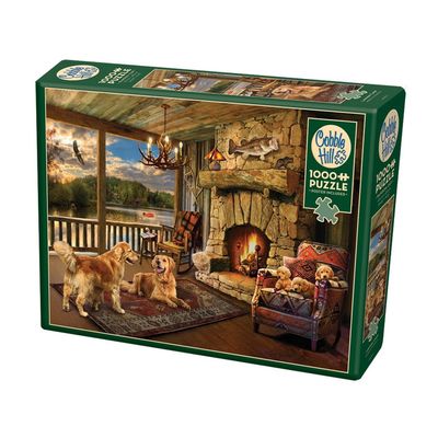 Rompecabezas - Lakeside Cabin (1000 Piezas)