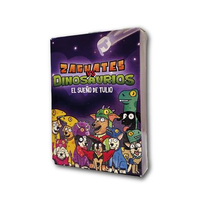 Zaguates vs Dinosaurios (Juego de mesa Nacional)