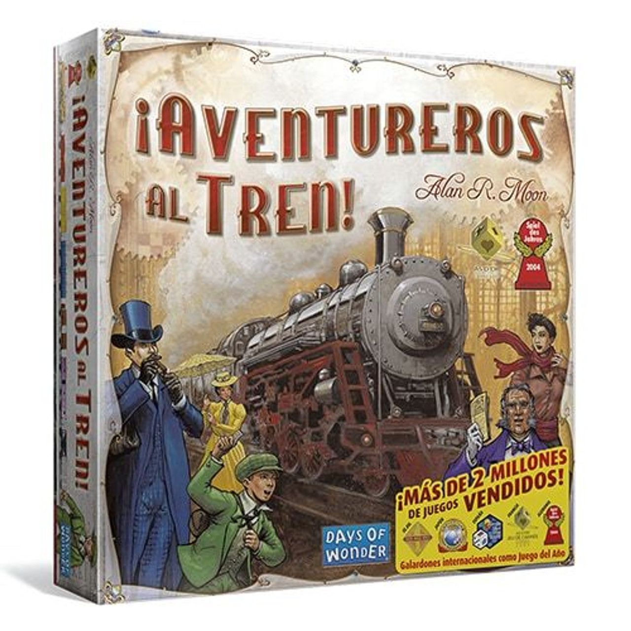 ¡Aventureros al tren! - Juego de mesa Costa Rica - Carelimon Games
