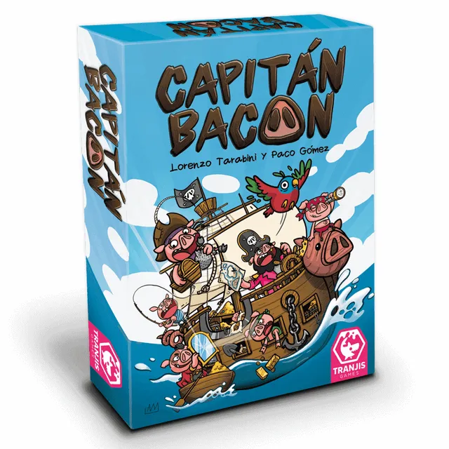 Capitán Bacon - Juego de mesa Costa Rica - Carelimon Games