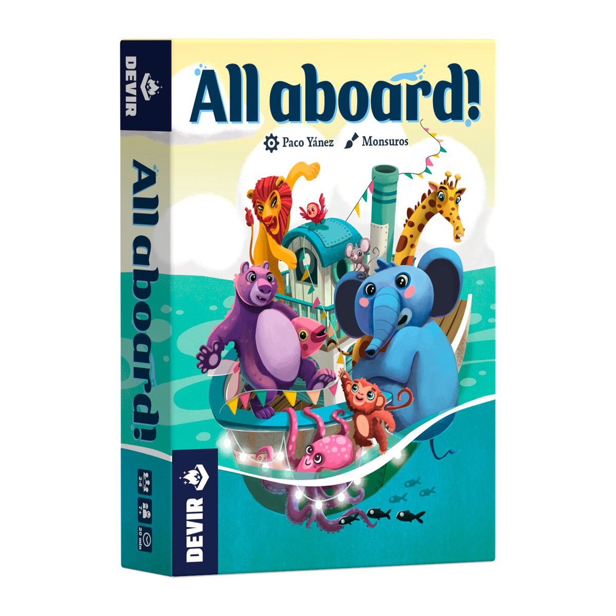 All Aboard! - Juego de mesa Costa Rica - Carelimon Games