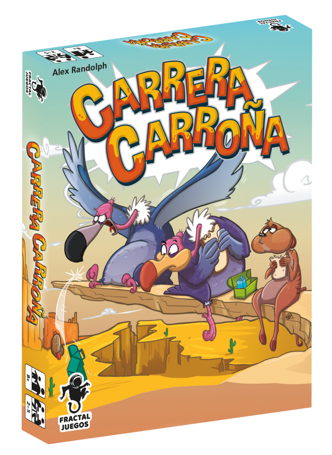 Carrera Carroña - Juego de mesa Costa Rica - Carelimon Games