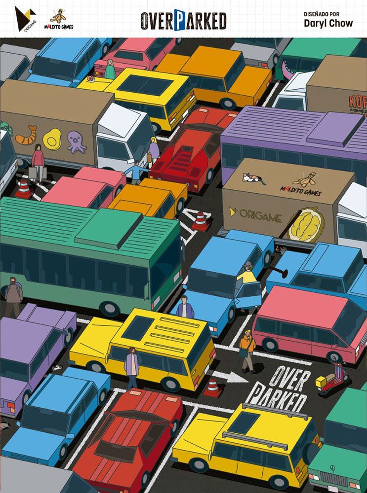 Overparked - Juego de mesa Costa Rica - Carelimon Games