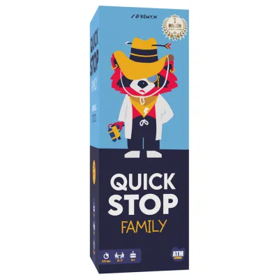 Quick Stop Family - Juego de mesa Costa Rica - Carelimon Games