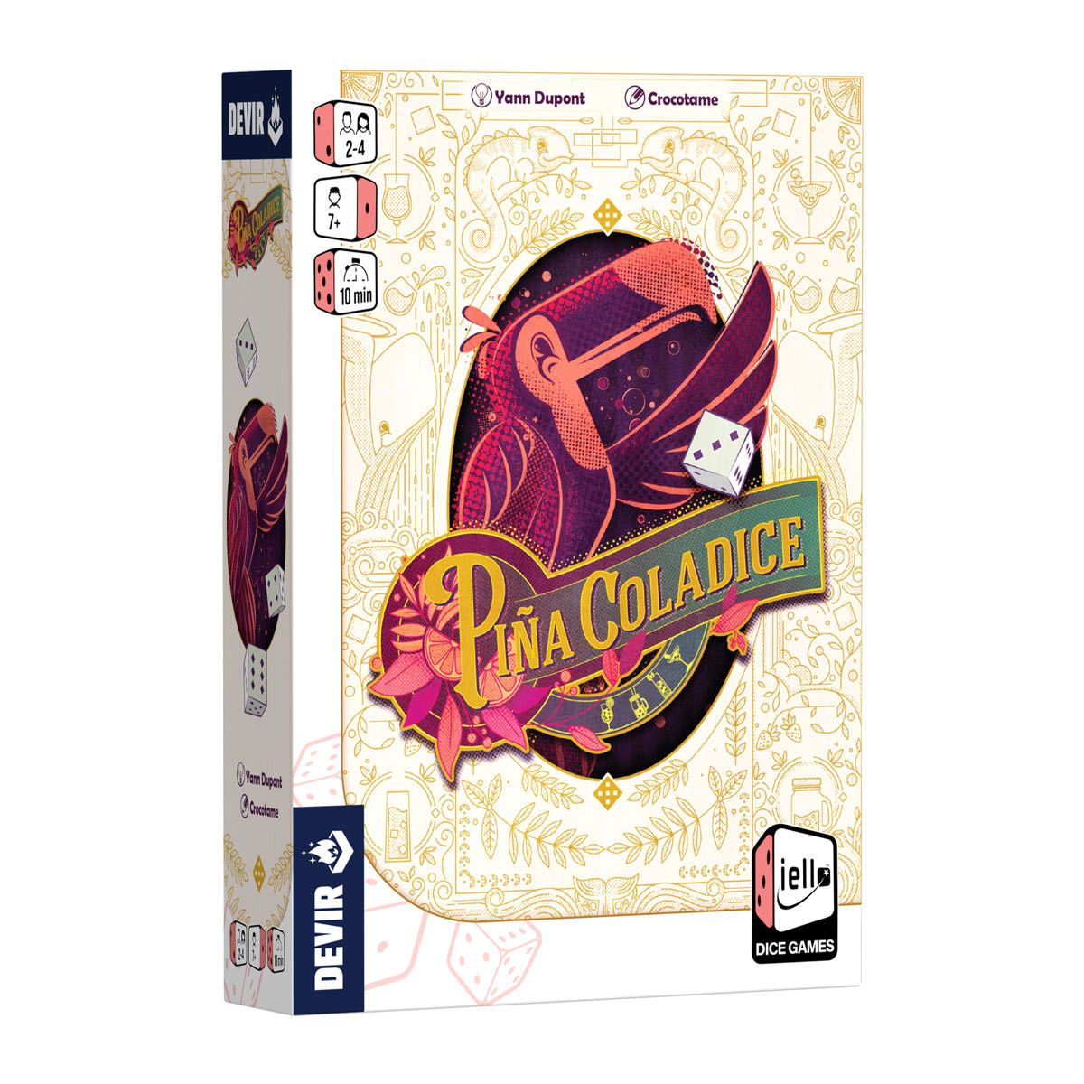 Piña Coladice - Juego de mesa Costa Rica - Carelimon Games