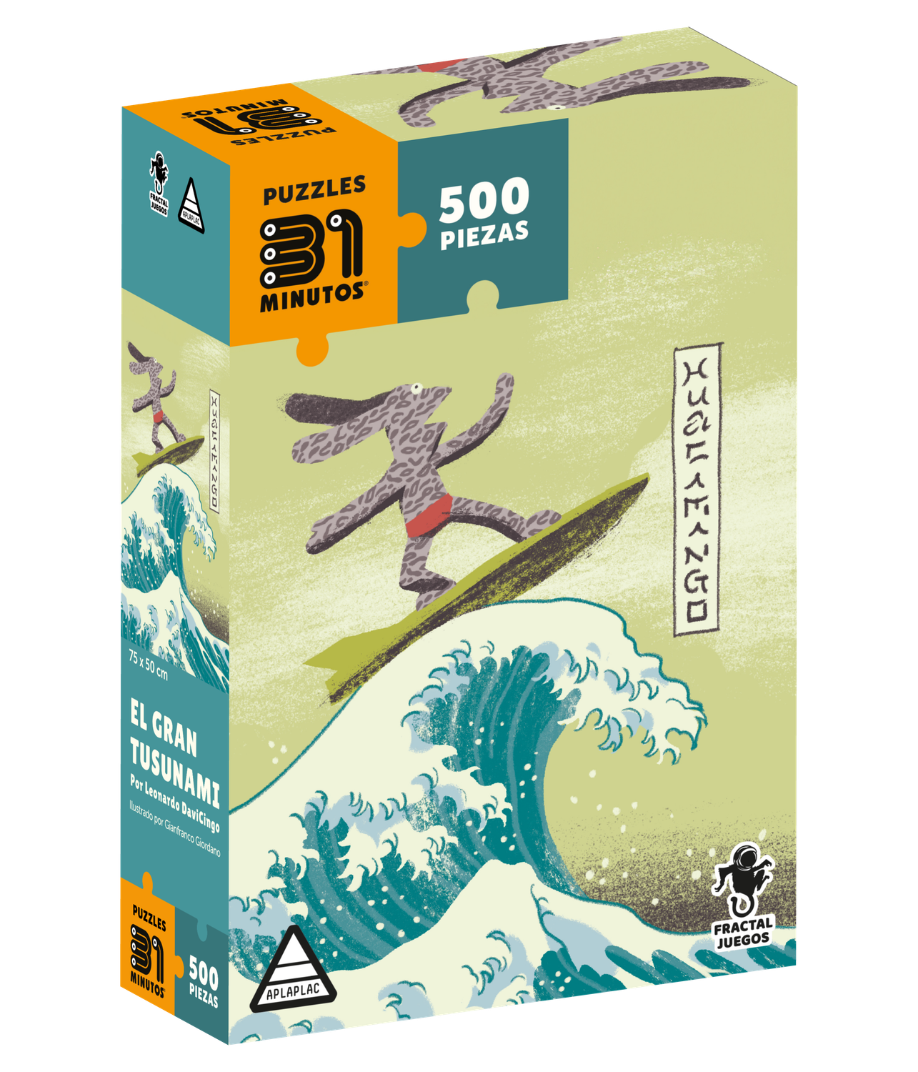 31 Minutos - Rompecabezas El Gran Tsunami - Juego de mesa Costa Rica - Carelimon Games