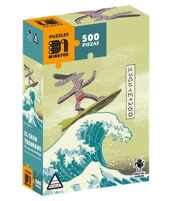31 Minutos - Rompecabezas El Gran Tsunami - Juego de mesa Costa Rica - Carelimon Games