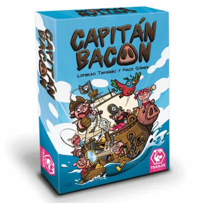 Capitán Bacon - Juego de mesa Costa Rica - Carelimon Games