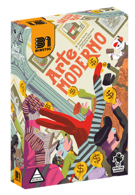 31 Minutos - Arte Moderno - Juego de mesa Costa Rica - Carelimon Games