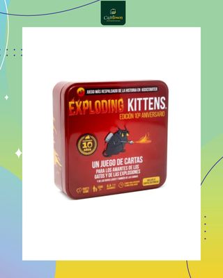 Exploding Kittens - Edición de 10º aniversario - Juego de mesa Costa Rica - Carelimon Games