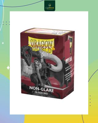 Fundas Protectoras - Dragon Shield (Non-Glare Blood Red 66.5x92.5mm)  - Juego de mesa Costa Rica - Carelimon Games
