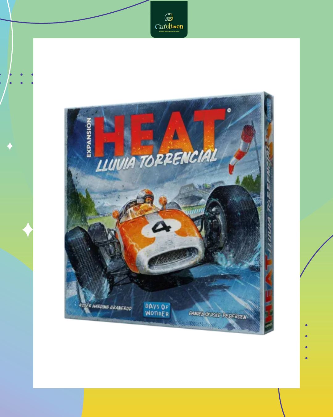Heat - Lluvia Torrencial - Juego de mesa Costa Rica - Carelimon Games